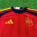 Camisa Espanha I 2026 Jogador Manga Longa