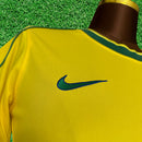 Camisa Brasil I 1998 Feminina Retrô