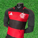 Camisa Flamengo I 26/27 Jogador Manga Longa
