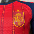 Camisa Espanha I 2026 Jogador Manga Longa