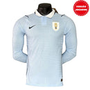 Camisa Uruguay I 2026 Jogador Manga Longa