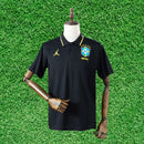 Camisa Brasil Preta 2026 Polo