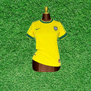 Camisa Brasil I 1998 Feminina Retrô