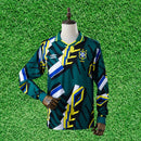 Camisa Brasil Goleiro 1994 Retrô Manga Longa