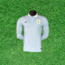 Camisa Uruguay I 2026 Jogador Manga Longa
