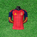 Camisa Espanha I 2026 Jogador Manga Longa
