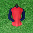 Camisa Espanha I 2026 Jogador Manga Longa