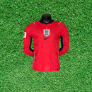 Camisa Inglaterra II 2026 Jogador Manga Longa