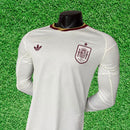Camisa Espanha II 2026 Jogador Manga Longa