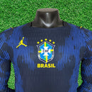 Camisa Brasil II 2026 Jogador Manga Longa