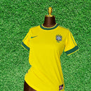 Camisa Brasil I 1998 Feminina Retrô