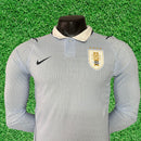 Camisa Uruguay I 2026 Jogador Manga Longa