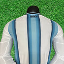 Camisa Argentina I 2026 Jogador Manga Longa
