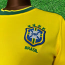 Camisa Brasil I 1998 Feminina Retrô